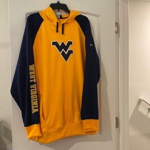 NWT Columbia West Virginia University Hooded Sweatshirt